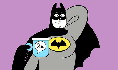 YOUR SUPERHEROES ARE DEPRESSED